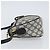 Borsa Sherry Line GG Supreme Web di GUCCI in PVC blu navy e oro 89 02 032 Auth 154586 - vista 4