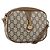 Borsa a Spalla GUCCI GG Plus Supreme PVC Beige Oro Auth ka292 D'oro