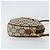 Borsa a Spalla GUCCI GG Plus Supreme PVC Beige Oro Auth ka292 D'oro - vista 4