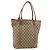 Gucci Borsa Tote Miss GG in Canvas GG Beige Argento 342591 Auth 154584