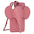 Custodia per iPhone in pelle rosa LOEWE Auth bs31447