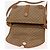 Céline Borsa a Spalla in Tela Macadam CELINE PVC Beige Oro Auth 147197 D'oro - vista 17