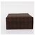 Céline CELINE C Macadam Canvas Jewelry Box Brown Silver Auth 154905V Silvery - view 3