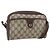 Borsa Sherry Line GG Supreme Web di GUCCI in PVC Beige Rosso Verde 116 02 089 Auth 157158