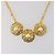 Saint Laurent Spilla Collana in metallo 2Set Oro Auth bs29380 - vista 2