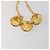 Saint Laurent Spilla Collana in metallo 2Set Oro Auth bs29380 - vista 3