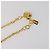 Saint Laurent Spilla Collana in metallo 2Set Oro Auth bs29380 - vista 4