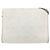 Christian Dior Borsa a spalla in tela a nido d'ape PVC oro bianco Auth 151351 - vista 3