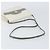 Christian Dior Borsa a spalla in tela a nido d'ape PVC oro bianco Auth 151351 - vista 7