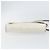 Christian Dior Borsa a spalla in tela a nido d'ape PVC oro bianco Auth 151351 - vista 9