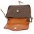 Céline Borsa a Spalla in Tela Macadam CELINE in Pelle PVC Marrone Oro Auth BA6722 D'oro - vista 15