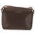 Céline Borsa a Spalla in Tela Macadam CELINE in Pelle PVC Marrone Oro Auth BA6722 D'oro - vista 3