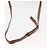 Céline Borsa a Spalla in Tela Macadam CELINE in Pelle PVC Marrone Oro Auth BA6722 D'oro - vista 7