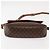 Céline Borsa a Spalla in Tela Macadam CELINE in Pelle PVC Marrone Oro Auth BA6722 D'oro - vista 9