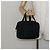 PRADA Borsa a mano in nylon nera Auth ki6098 Nero - vista 21