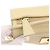 Chloé Borsa a Spalla Chloe Sally in Pelle Beige Oro Auth bs29994 D'oro - vista 15