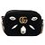 Gucci Borsa a spalla GG Marmont in velluto nero e oro 448065 Auth 145252M D'oro - vista 2