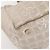 CHANEL Nuova Borsa Tote da Viaggio Nylon Beige Oro CC Auth gh841 D'oro - vista 11