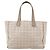 CHANEL Nuova Borsa Tote da Viaggio Nylon Beige Oro CC Auth gh841 D'oro - vista 3