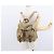 PRADA Backpack Nylon Beige Silver Auth 153987 Silvery - view 29