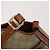Céline Borsa a Spalla in Tela Macadam CELINE PVC Beige Oro Auth 144940 D'oro - vista 10