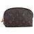 LOUIS VUITTON Pochette Cosmetica Monogram PM Pouch M43998 LV Auth BA8360 Monogramma