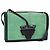 Borsa a Spalla LOEWE Barcelona in Pelle Suede Verde Argento Autentica 153905