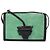 Borsa a Spalla LOEWE Barcelona in Pelle Suede Verde Argento Autentica 153905 - vista 13