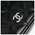 Vanity CHANEL Pochette Matelassé in Pelle di Agnello Nera Argento CC Auth 142565M Nero - vista 14
