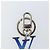 LOUIS VUITTON Portachiavi Gradient Charm metal Blu MP2789 LV Auth 145543 - vista 3