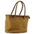 Céline Borsa a mano CELINE in nylon marrone oro Auth 143497 D'oro