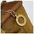 Céline Borsa a mano CELINE in nylon marrone oro Auth 143497 D'oro - vista 15