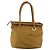Céline Borsa a mano CELINE in nylon marrone oro Auth 143497 D'oro - vista 3