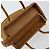 Céline Borsa a mano CELINE in nylon marrone oro Auth 143497 D'oro - vista 6