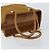 Céline Borsa a mano CELINE in nylon marrone oro Auth 143497 D'oro - vista 7