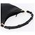 Borsa a Spalla in Pelle Gucci Bamboo Nera Oro 001 3007 Auth gh1309 Nero D'oro - vista 7