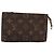 Bucket LOUIS VUITTON Monogram Eimer PM Zubehörbeutel LV Auth 145085 Monogramm
