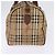 Autre Marque Borsa Boston in PVC beige e oro Nova Check di Burberrys Auth gh919 D'oro - vista 5