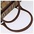 Autre Marque Borsa Boston in PVC beige e oro Nova Check di Burberrys Auth gh919 D'oro - vista 7