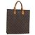 LOUIS VUITTON Borsa Sac Plat Monogram M51140 LV Auth ka630 Monogramma