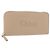 Chloé Cartera Larga de Cuero Beige Chloe Sense Auth 148479
