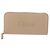 Chloé Cartera Larga de Cuero Beige Chloe Sense Auth 148479 - vista 13