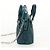Autre Marque Mini borsa a mano in pelle 2 in 1 Maison Margiela blu argento autentica 128504M - vista 3