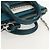 Autre Marque Mini borsa a mano in pelle 2 in 1 Maison Margiela blu argento autentica 128504M - vista 7