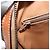 Céline Borsa a mano in tela Macadam CELINE in pelle PVC marrone oro Auth ep11458 D'oro - vista 20