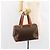 Céline Borsa a mano in tela Macadam CELINE in pelle PVC marrone oro Auth ep11458 D'oro - vista 21