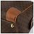 Céline Borsa a mano in tela Macadam CELINE in pelle PVC marrone oro Auth ep11458 D'oro - vista 9