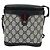 Borsa a Spalla Gucci GG Supreme Sherry Line PVC Blu Navy Oro 904 02 070 Auth 151004 D'oro - vista 13