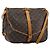LOUIS VUITTON Monogram Saumur 35 Shoulder Bag M42254 LV Auth bs30448