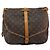 LOUIS VUITTON Monogram Saumur 35 Shoulder Bag M42254 LV Auth bs30448 - view 13